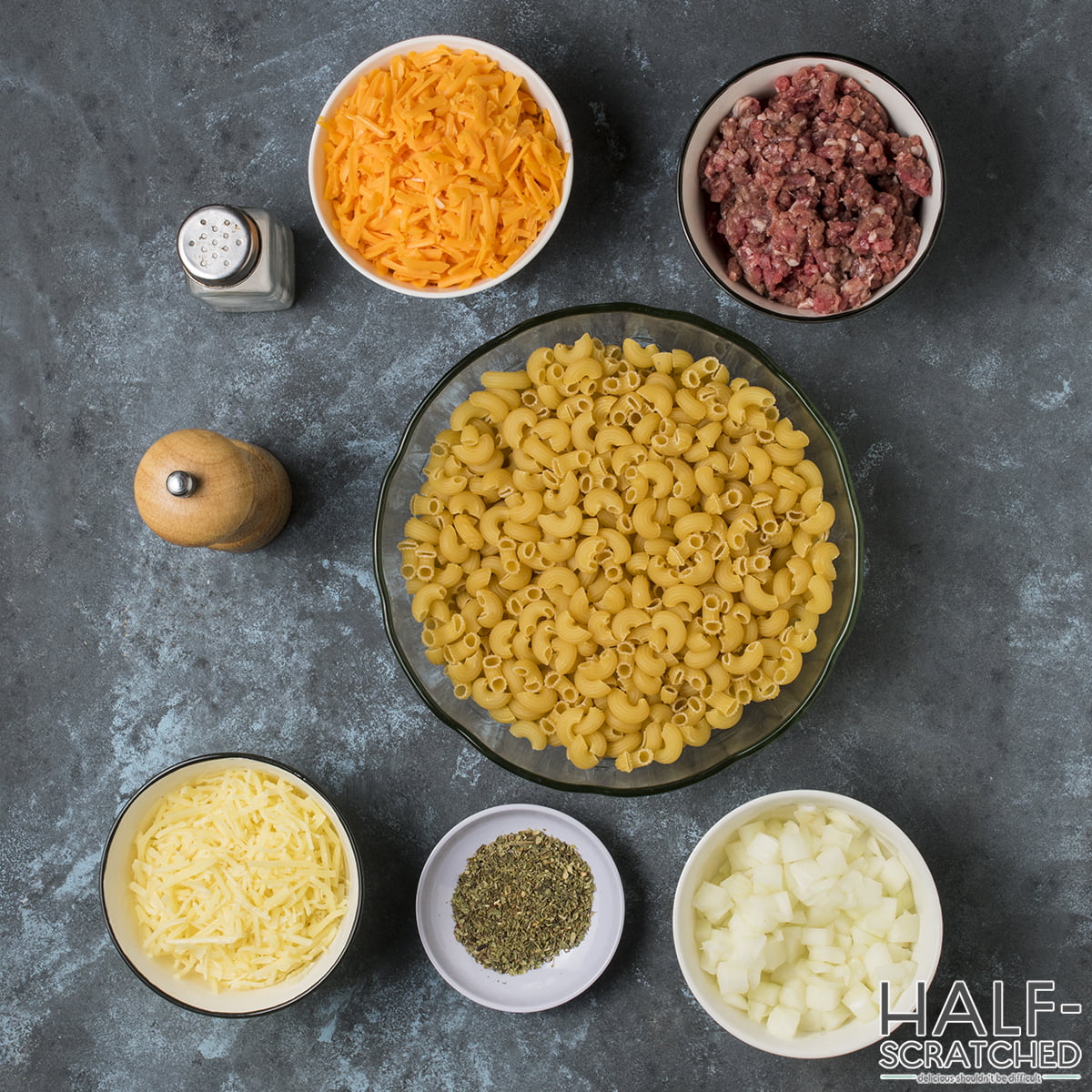 Cheeseburger Casserole Ingredients