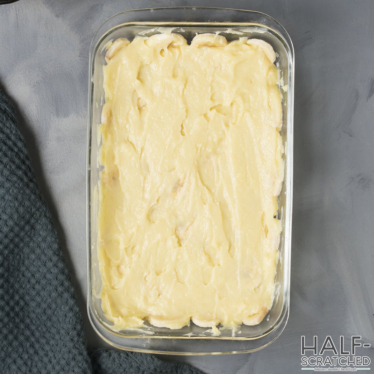 Adding a pudding layer to the banana pudding recipe