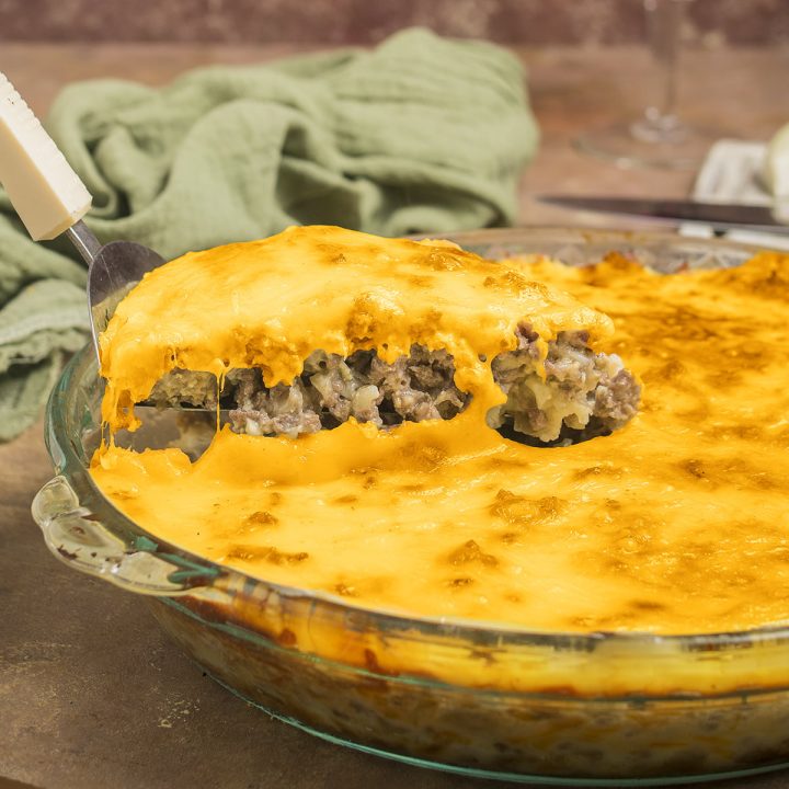 Pioneer Woman's Cheeseburger Pie