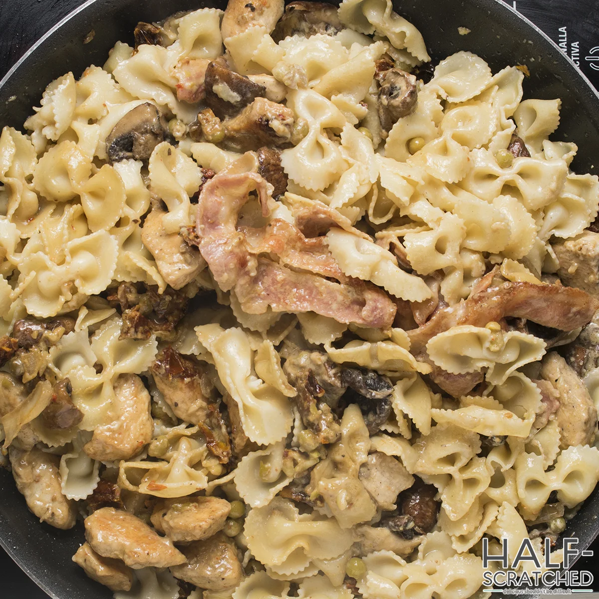Cheesecake factory farfalle chicken in pan