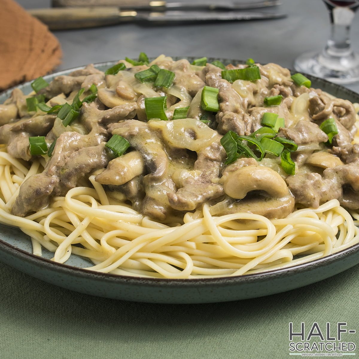 Ina Garten's Beef Stroganoff Recipe Dish