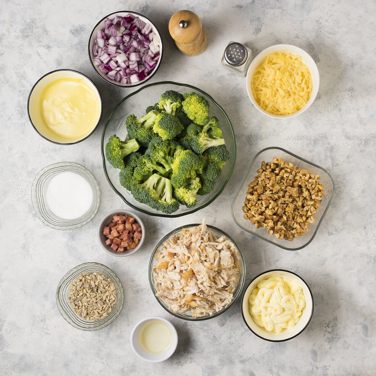 Chicken Salad Chick's Broccoli Salad Recipe Ingredients