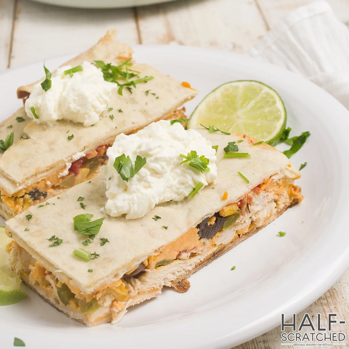 Sheet Pan Quesadilla