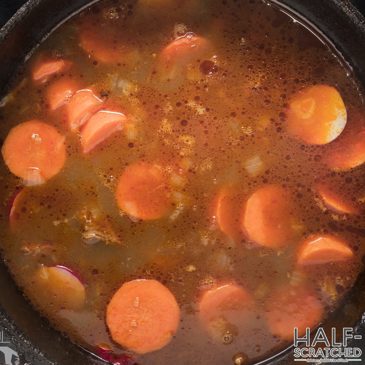 Carrots in beef stew recipe