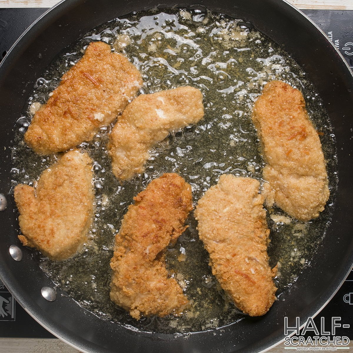 Frying chicken