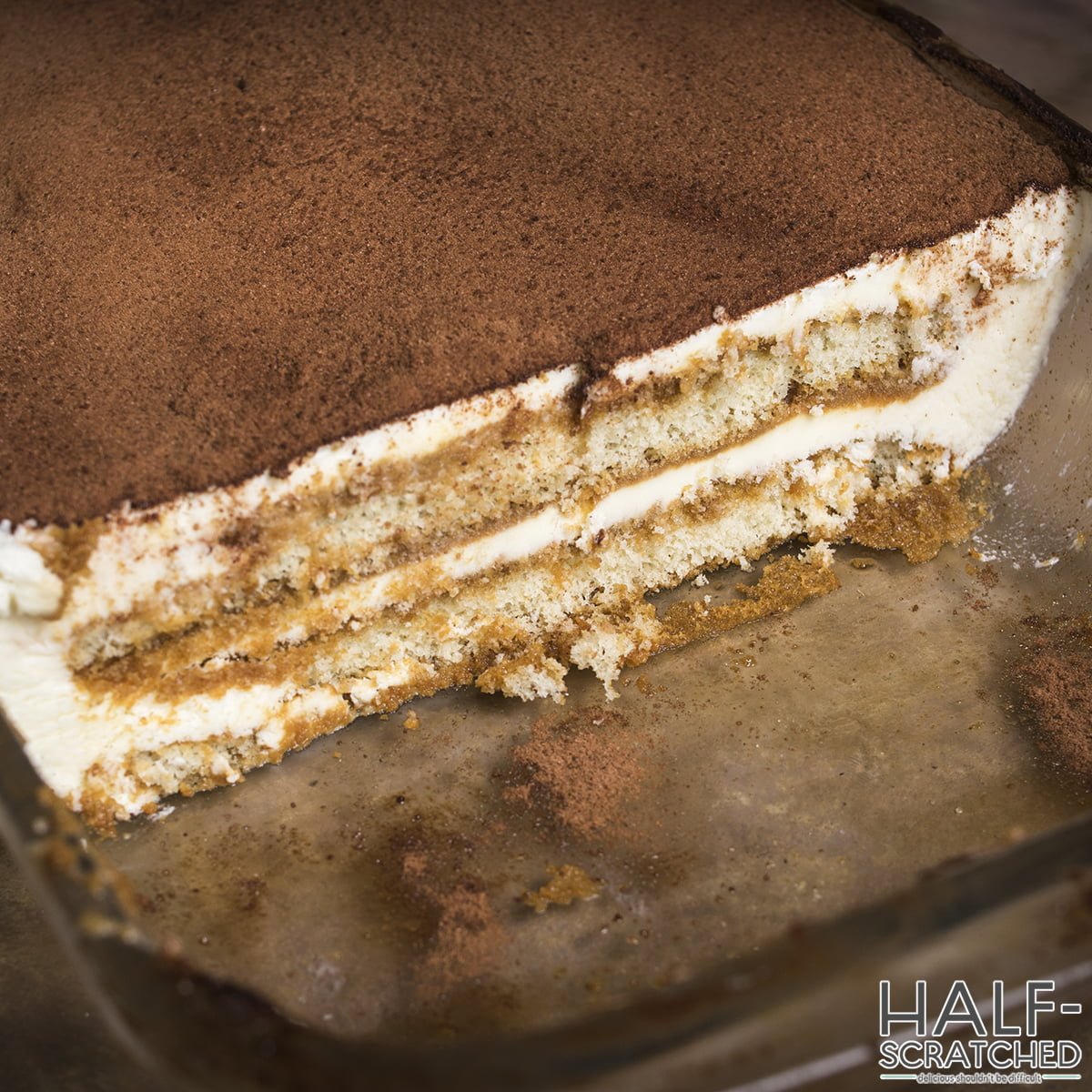 Easy Tiramisu Without Mascarpone and Eggs