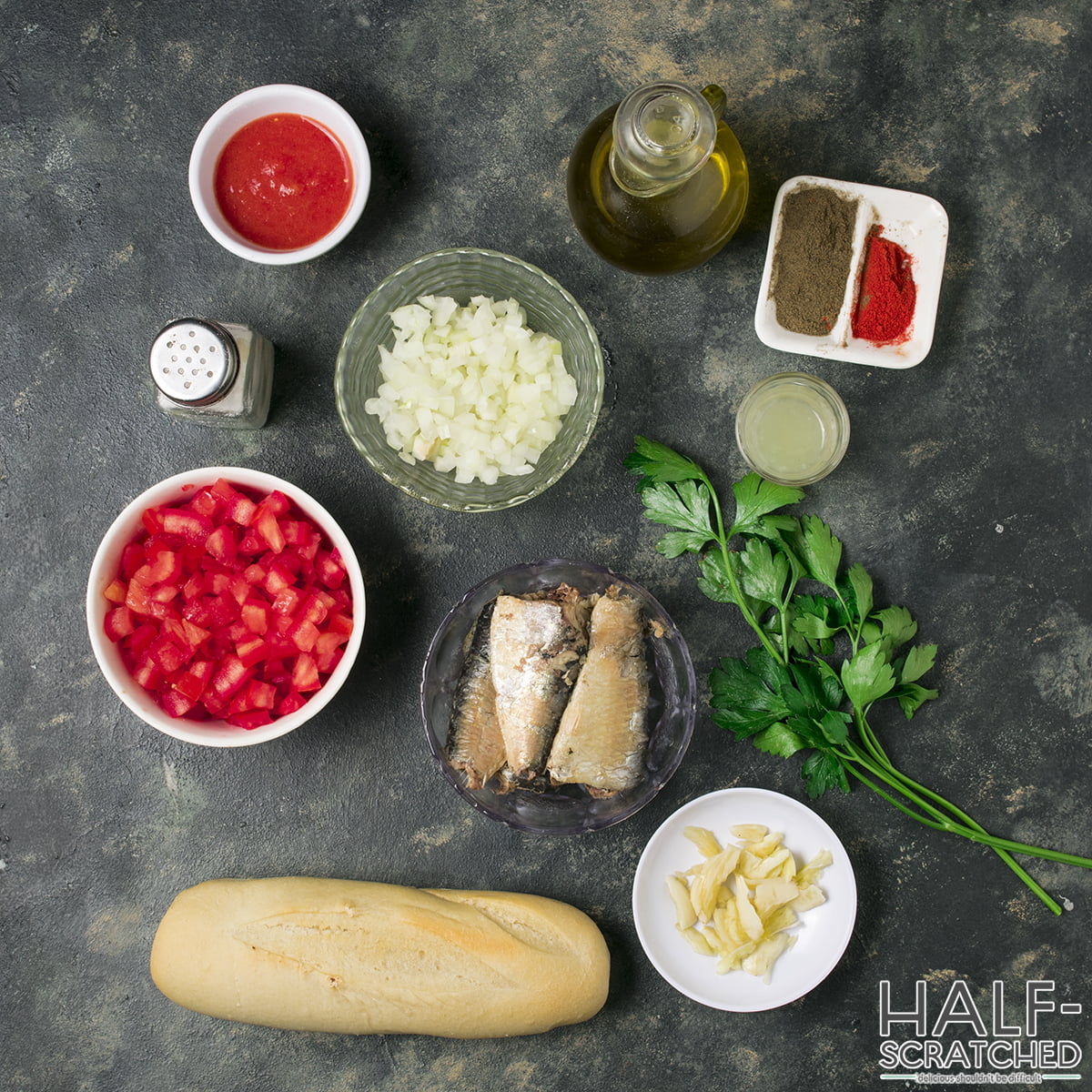 Canned sardines in tomato sauce recipe ingredients