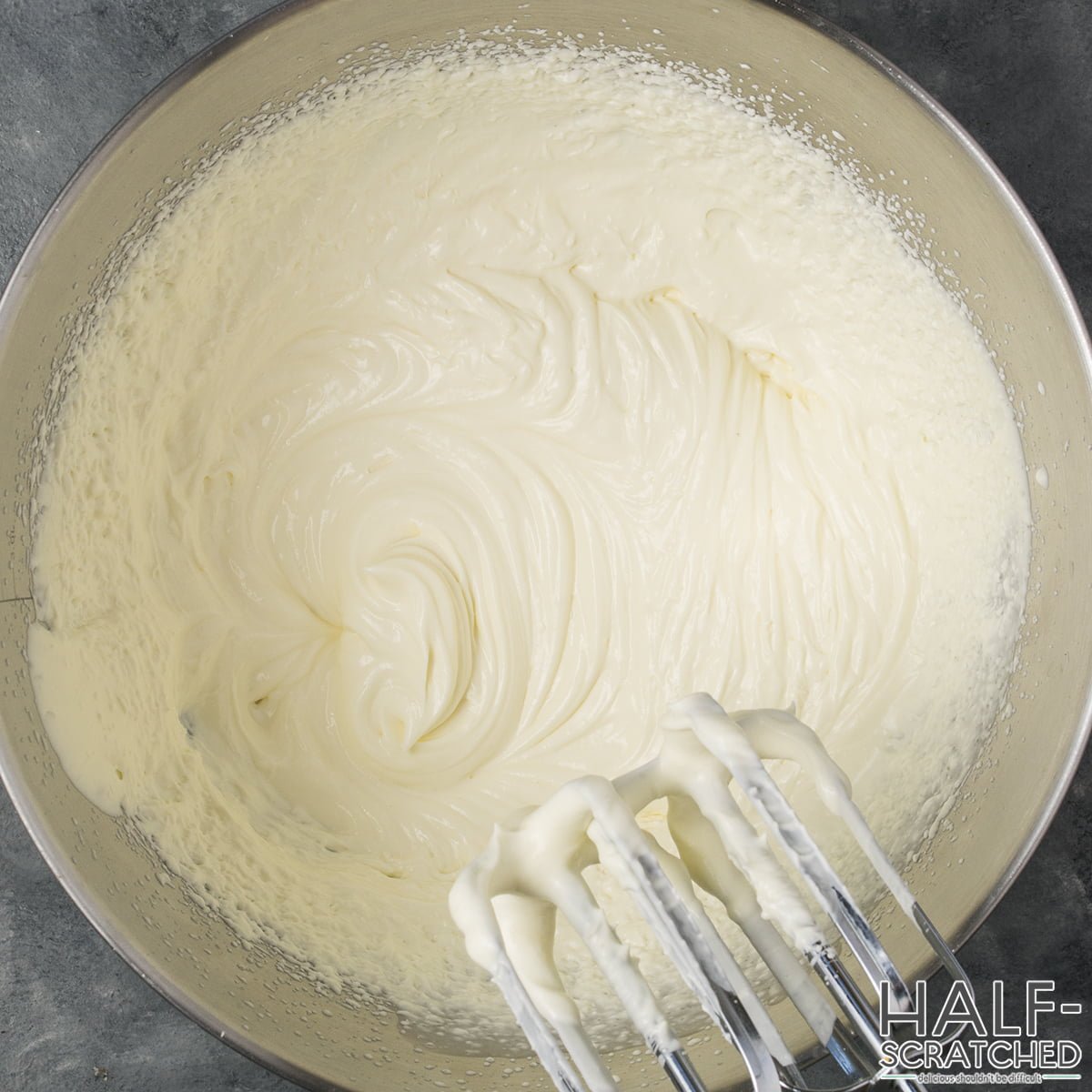 Heavy cream whipped 