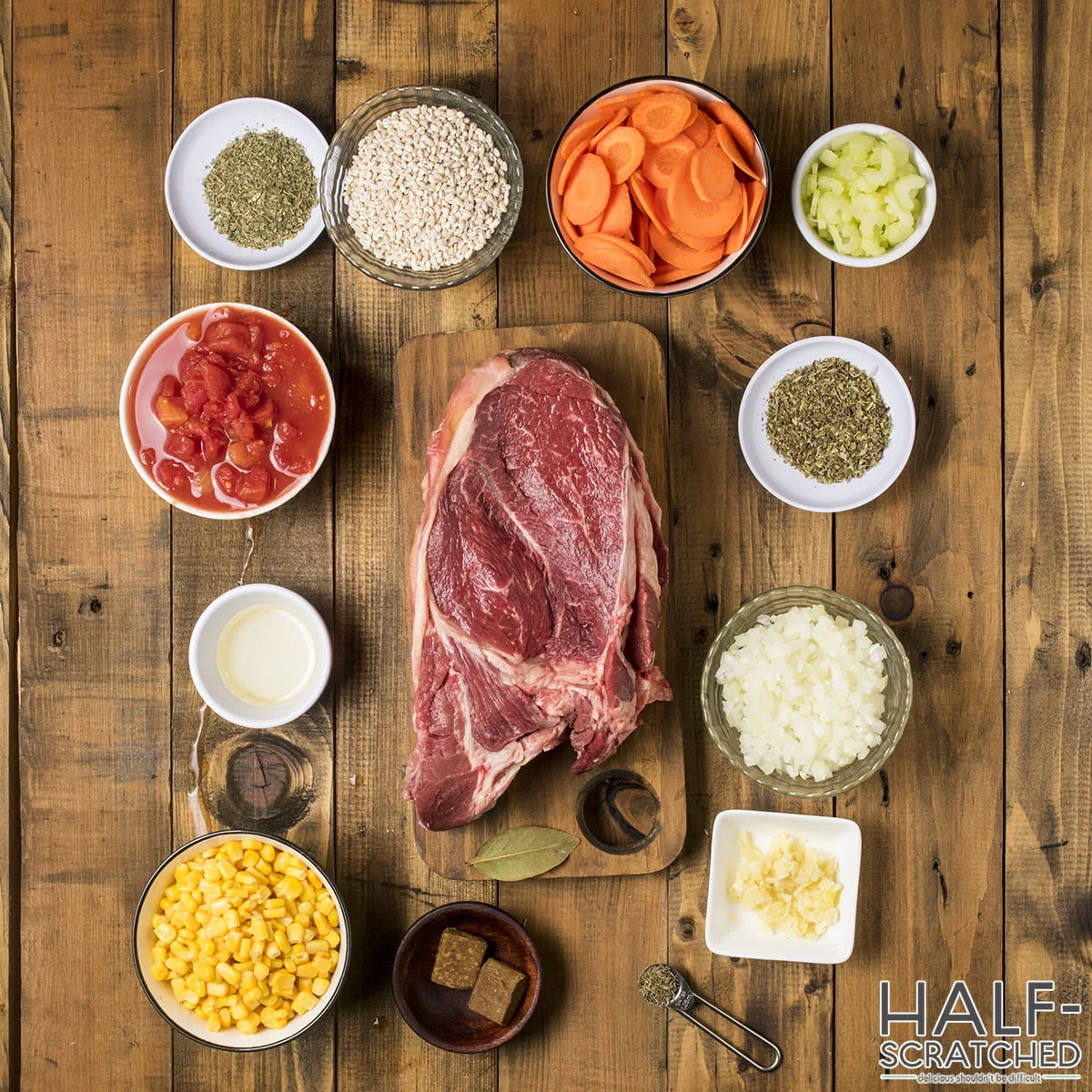 Pioneer Woman's Beef Barley Soup Ingredients