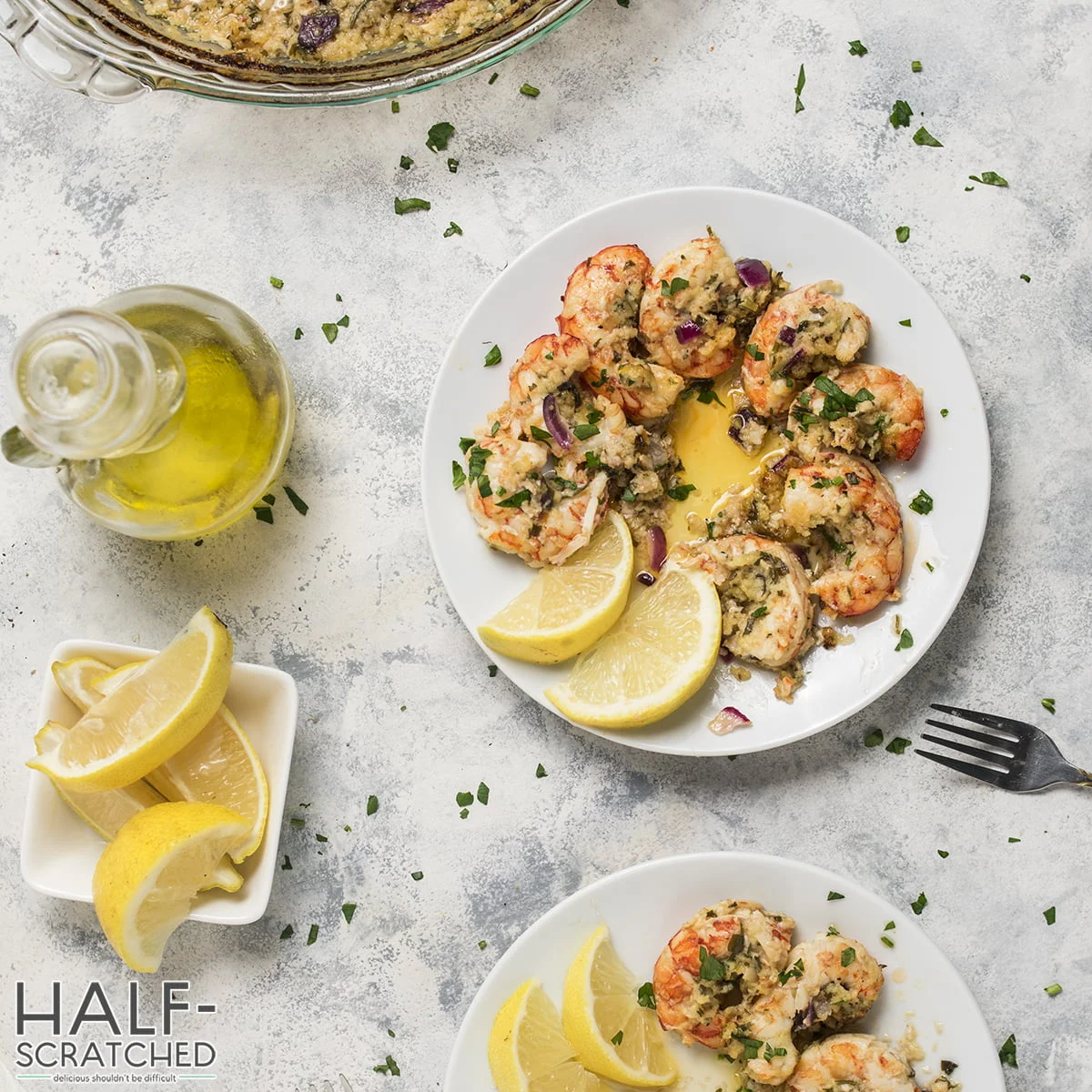 Baked Shrimp Scampi recipe