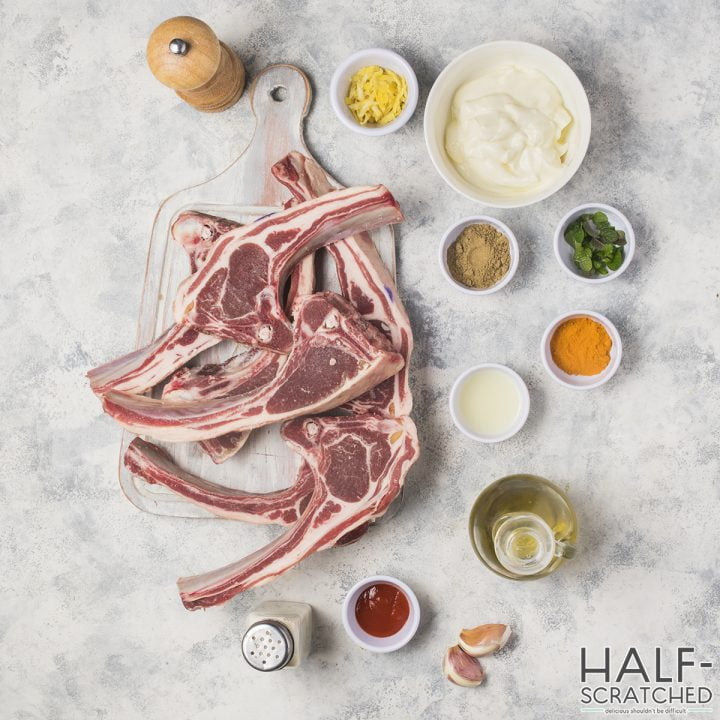 Ina Garten's Grilled Lamb Chops - Half-Scratched